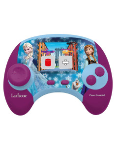 Consola de Poder Lexibook Frozen - Juego Educativo Bilingüe 100 Actividades