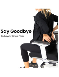 Almohada Lumbar Refrigerante Vive - Soporte Espalda Oficina 30.48 cm 2