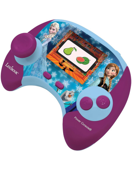 Consola de Poder Lexibook Frozen - Juego Educativo Bilingüe 100 Actividades