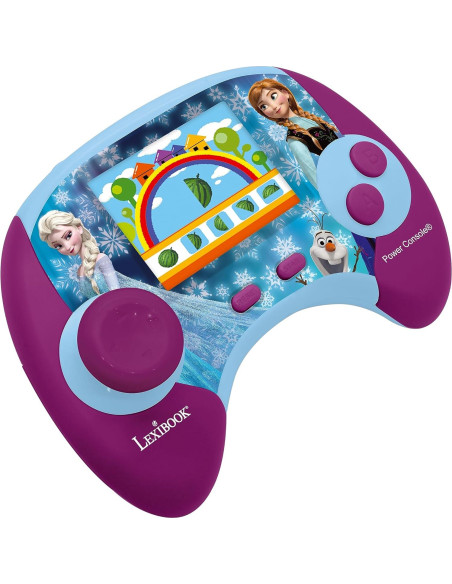 Consola de Poder Lexibook Frozen - Juego Educativo Bilingüe 100 Actividades
