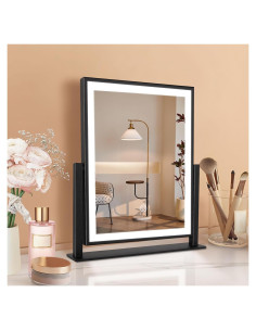 Espejo de Maquillaje Beelux Iluminado 30.48 cm Regulable