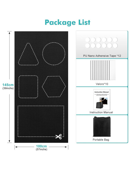 Cortinas Opacas Keeswin 99x145 cm Sin Taladro para Dormitorio Cortinas Opacas Keeswin 99x145 cm Sin Taladro para Dormitorio