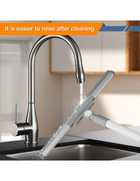 Raspador de Piso YANGMUM 14" Goma Mango Extensible 52"