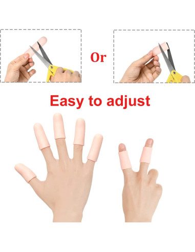 Fundas de Gel para Dedos JUMPOW - 14 Piezas Reutilizables