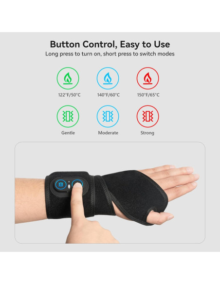 Almohadilla Térmica Inalámbrica Yabuu para Muñeca 3000mAh