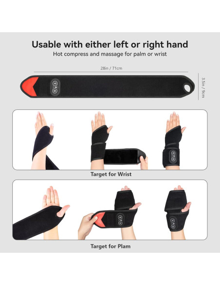 Almohadilla Térmica Inalámbrica Yabuu para Muñeca 3000mAh