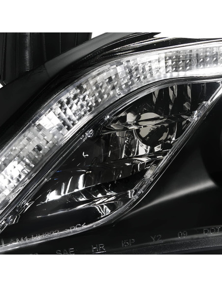 Faros Proyector Negros Spec-D Tuning para Toyota Corolla 2011-2013