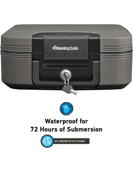 Caja Fuerte SentrySafe a Prueba de Fuego y Agua 0.28 Pies