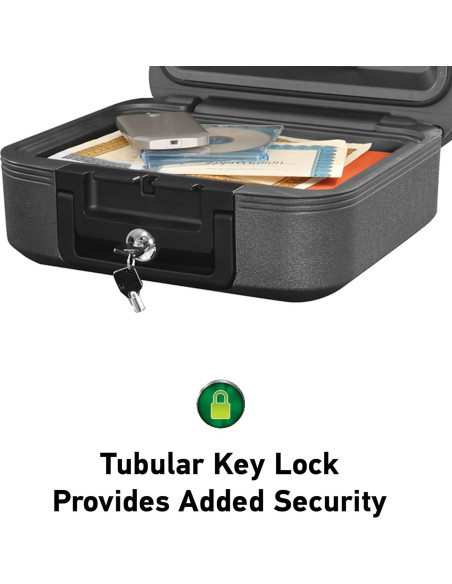 Caja Fuerte SentrySafe a Prueba de Fuego y Agua 0.28 Pies