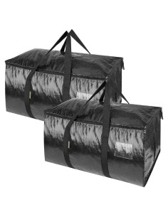 Bolsas de Mudanza BALEINE 2-Pack 90.8L Resistentes Negras