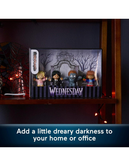 Conjunto de Figuras Little People Collector Wednesday Addams