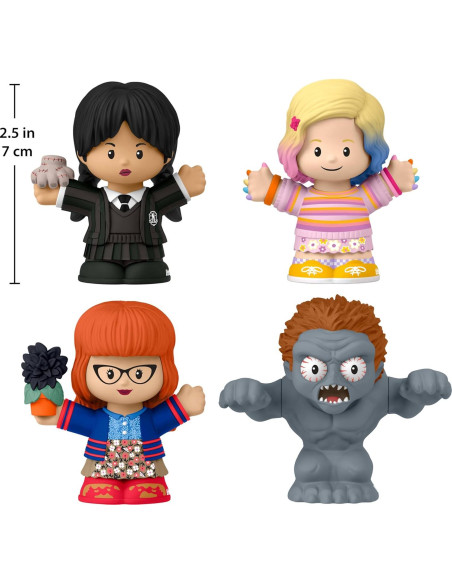 Conjunto de Figuras Little People Collector Wednesday Addams