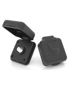Entrada Furrion Mini TV/SAT Cuadrada Impermeable Negro