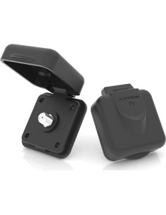 Entrada Furrion Mini TV/SAT Cuadrada Impermeable Negro 2