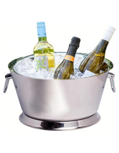 Cubo de Bebidas Aislado Sol Living 12.1L Acero Inoxidable