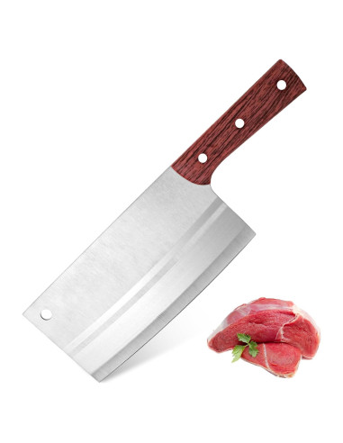 Cuchillo Chino Cleaver TJ POP 19.05 cm Acero Inoxidable Ergonómico