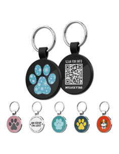 Etiqueta de Identificación QR MYLUCKYTAG para Mascotas 3.05 cm