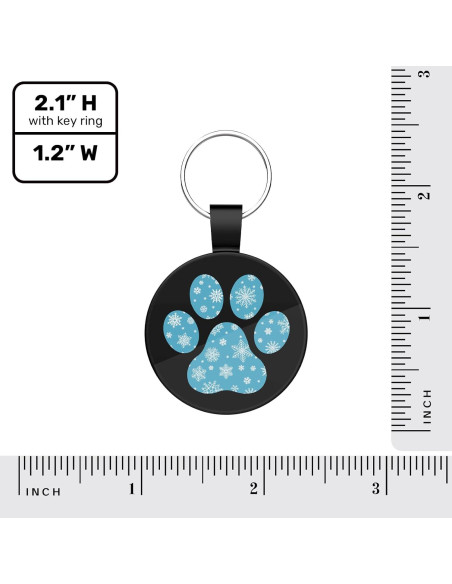 Etiqueta de Identificación QR MYLUCKYTAG para Mascotas 3.05 cm