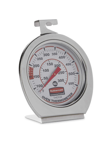 Termómetro de Acero Inoxidable Rubbermaid para Horno 20-300C