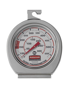 Termómetro de Acero Inoxidable Rubbermaid para Horno 20-300C 2