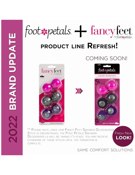 Desodorantes para Zapatillas Foot Petals - Paquete de 6 Bolas