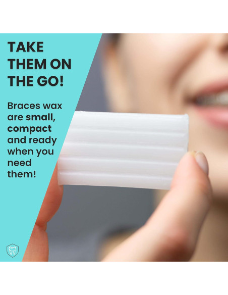 Cera Ortodóntica Fresh Knight para Brackets - 50 Tiras