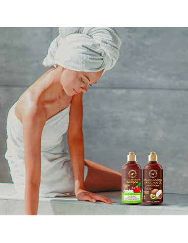 Dúo Champú y Acondicionador WOW Skin Science 500 ml