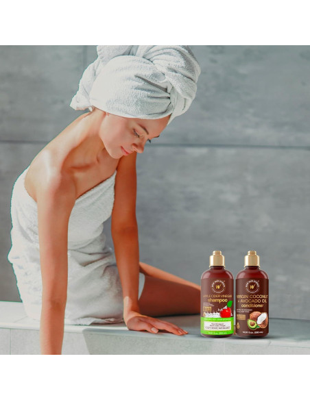 Dúo Champú y Acondicionador WOW Skin Science 500 ml