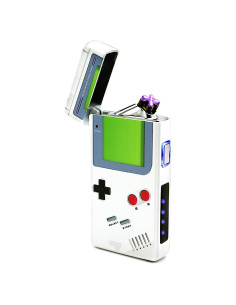 Encendedor Eléctrico Retro Rolls Plasma Lighter Gris