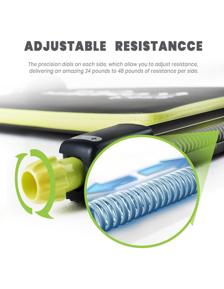 Máquina de Abdominales Wonder Core WCS-612 Verde - Entrenador Multifuncional