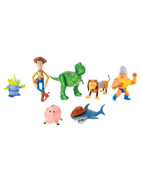 Juego de 7 Figuras de Acción Mattel Toy Story Disney100