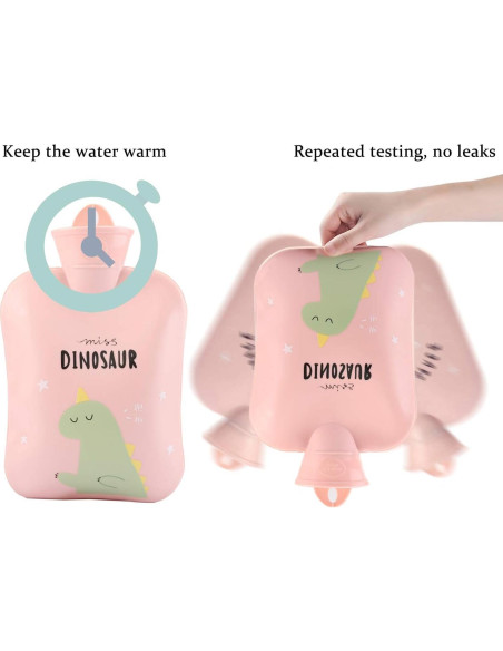 Botella de Agua Caliente OPLIY con Funda de Peluche 900ml