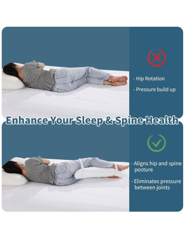 Almohada para Rodillas HOMBYS 66 cm con Correas Elásticas