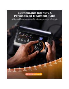 Masajeador de Piernas SHINE WELL SW-106A, Compresión de Aire 11 Niveles 2