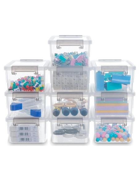 Cajas de Almacenamiento Citylife 10 Piezas 0.53 QT Plástico Cajas de Almacenamiento Citylife 10 Piezas 0.53 QT Plástico