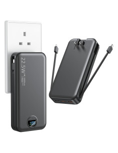 Cargador Portátil Ffnpua 20000mAh USB C Carga Rápida
