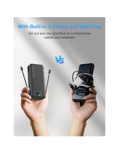 Cargador Portátil Ffnpua 20000mAh USB C Carga Rápida 2