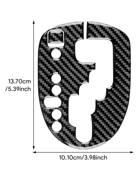 Cubierta de fibra de carbono FXETRNL para Toyota Yaris 2006-2011