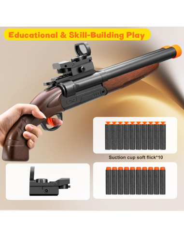 Escopeta de Juguete Doble Caño Amazing Astral Boundary 20 Balas