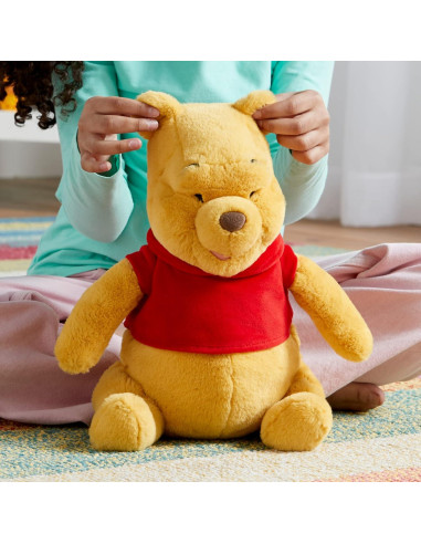 Juguete Suave Winnie the Pooh Disney 30 cm con Detalles Bordados