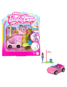 Muñeca Barbie Mini BarbieLand con Auto Convertible 3,81 cm