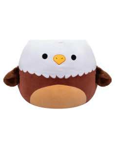 Squishmallows Edward Águila Calva 50 cm - Peluche Jumbo Oficial