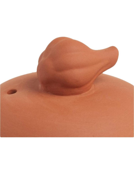 Horno de Ajo Norpro de Terracota 11cm - Asar y Servir Horno de Ajo Norpro de Terracota 11cm - Asar y Servir