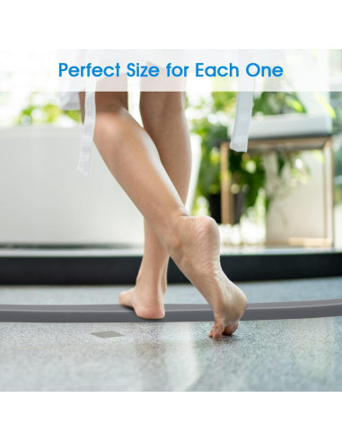 Umbral de Ducha Windspeed 200 cm Gris Autoadhesivo Impermeable