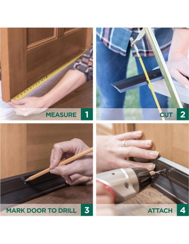 Barrera de Puerta M-D Building Products 91.44 cm Aluminio Vinilo