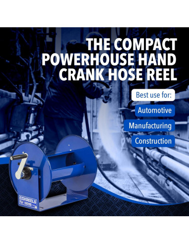 Carrete de Manguera Coxreels 117-4-225 Acero 4000 PSI 1/2" x 5.71m