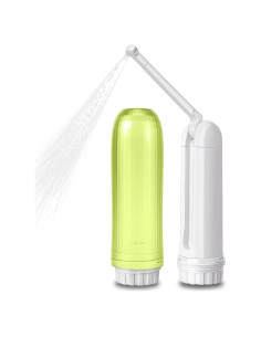 Bidet Portátil de Mano Plegable QL-01 Verde 140ml Doble Presión