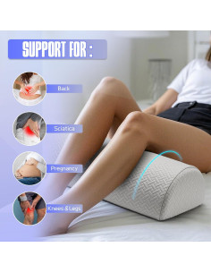 Almohada para Rodillas Ceueyso - Soporte Espalda y Piernas 55.88 cm 2