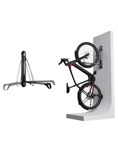 Soporte Vertical para Bicicletas Steadyrack ProFlex Wide - Ahorra Espacio