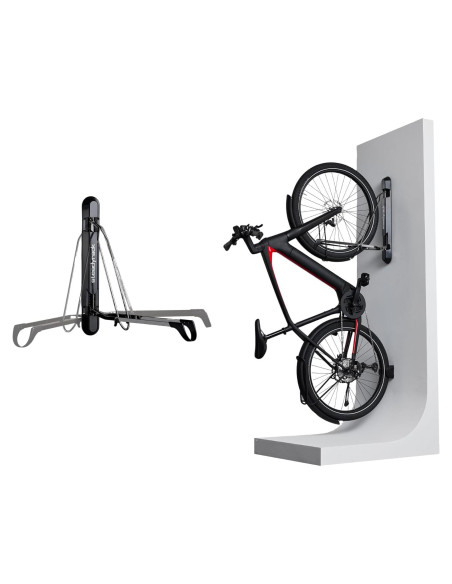 Soporte Vertical para Bicicletas Steadyrack ProFlex Wide - Ahorra Espacio